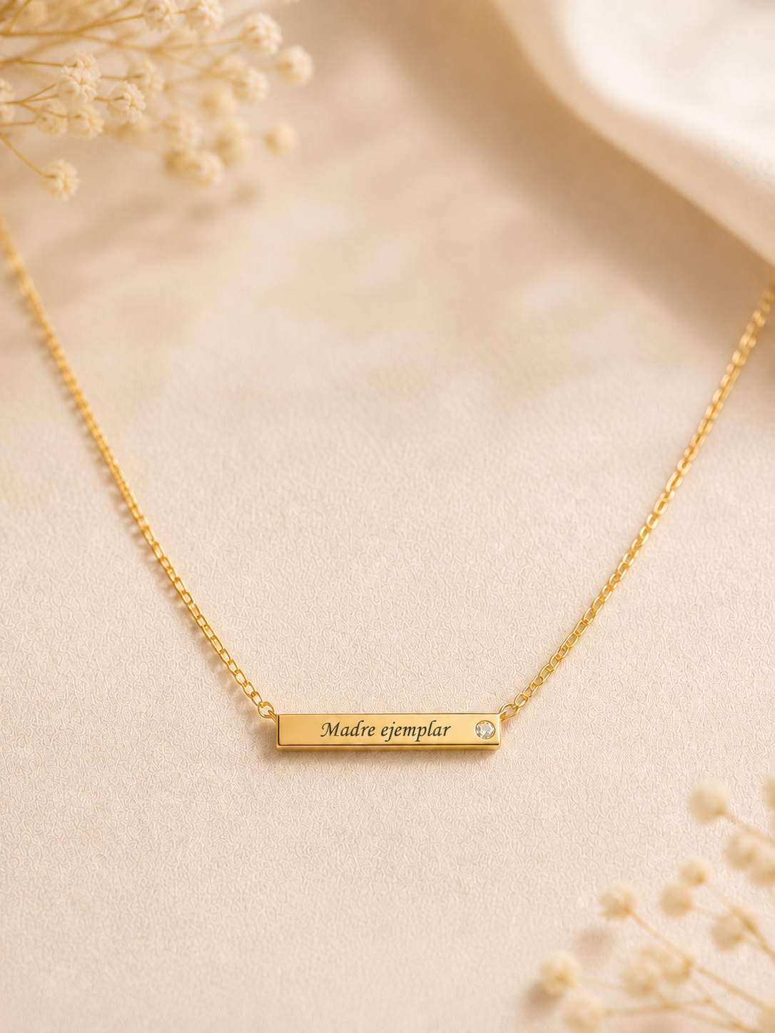 Cadena placa horizontal