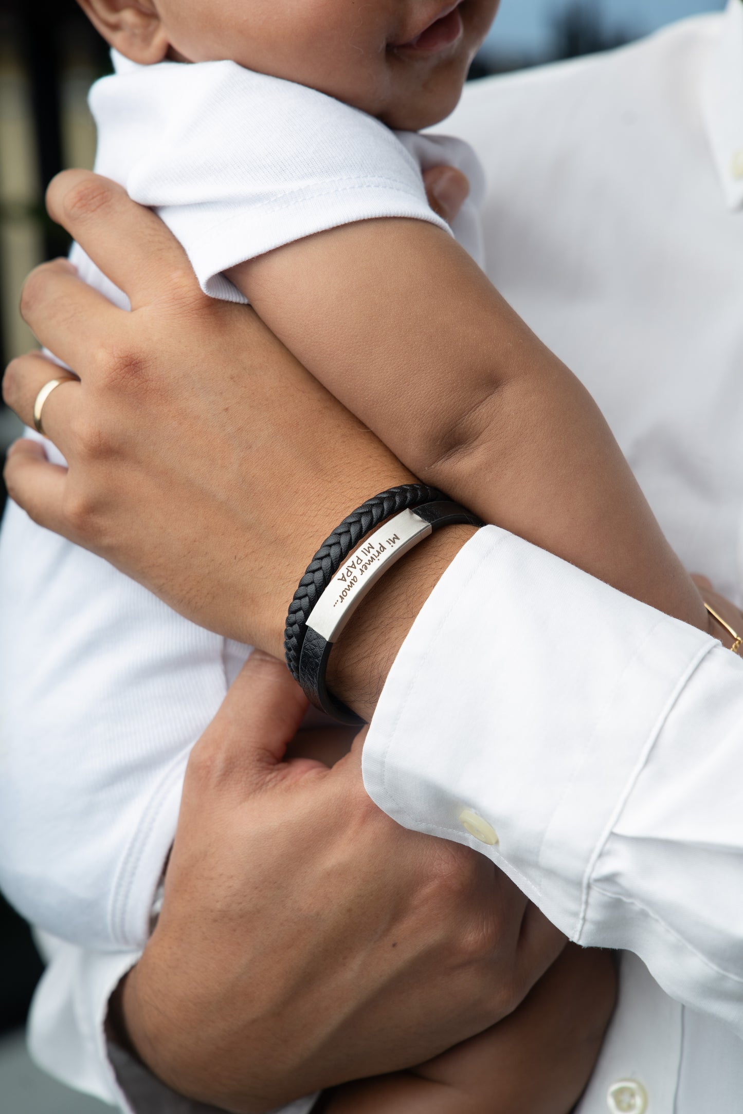 Pulsera Doble Placa