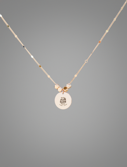Cadena Placa Redonda | Para parejas