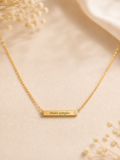 Cadena placa horizontal