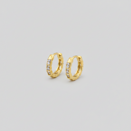 Argolla niña zirconia transparente