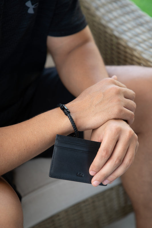 Porta tarjeta caballeros