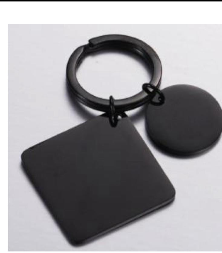 Llavero Metal  Cuadrado