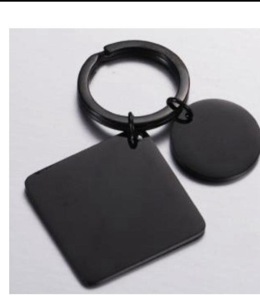 Llavero Metal  Cuadrado