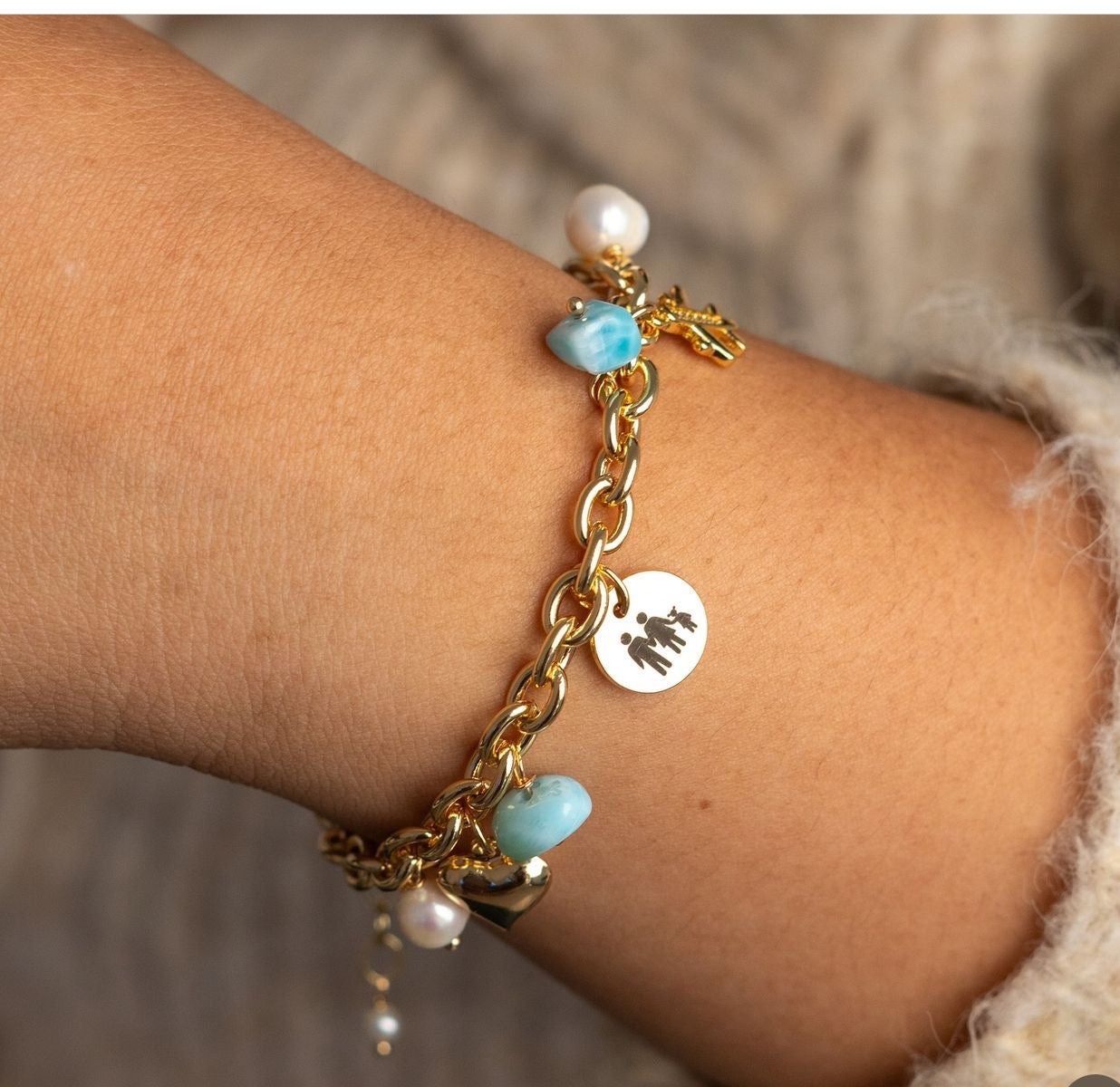 Pulsera Larimar