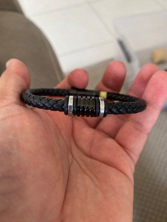 Pulsera Plata Profunda