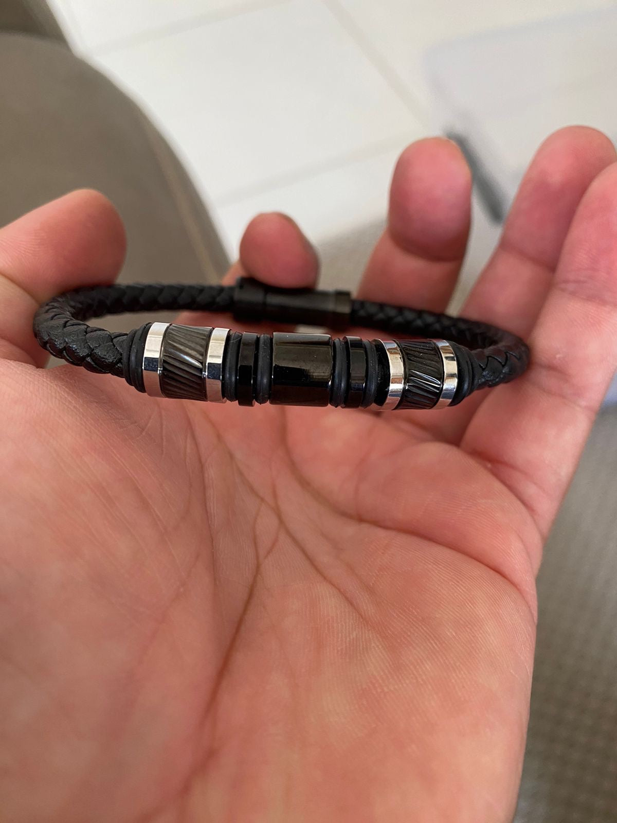 Pulsera Sigilo Plateado