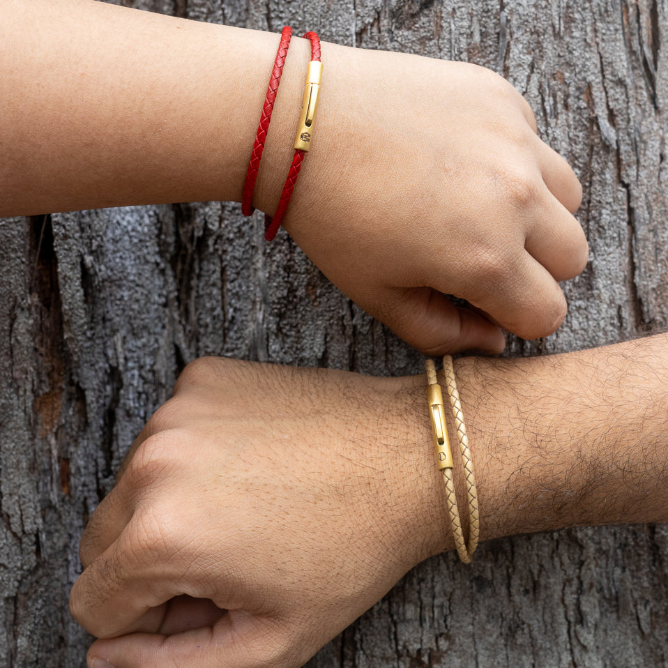 Pulsera together Pico de Cotorra | Dorado