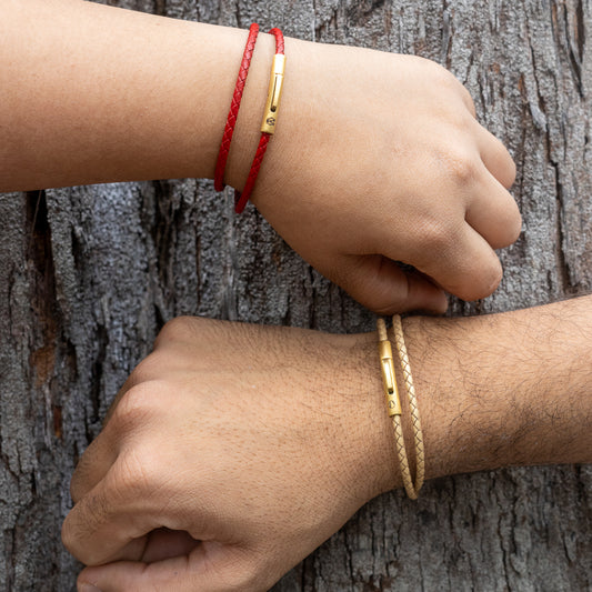 Pulsera together Pico de Cotorra | Dorado